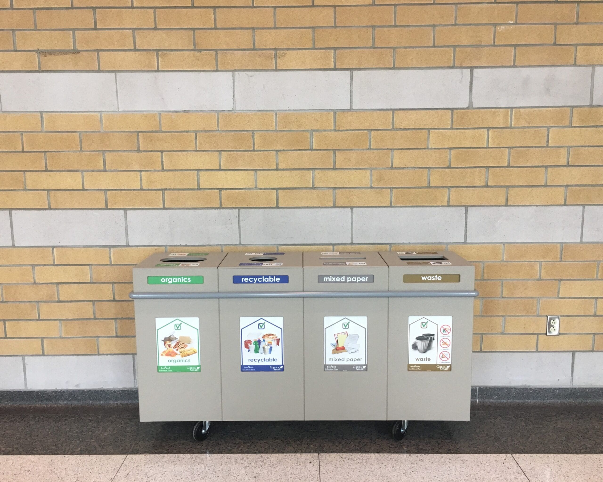example of recycling program graphics