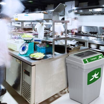 restaurant recycling bins
