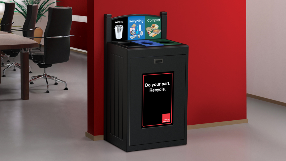 Corporate Recycling Container