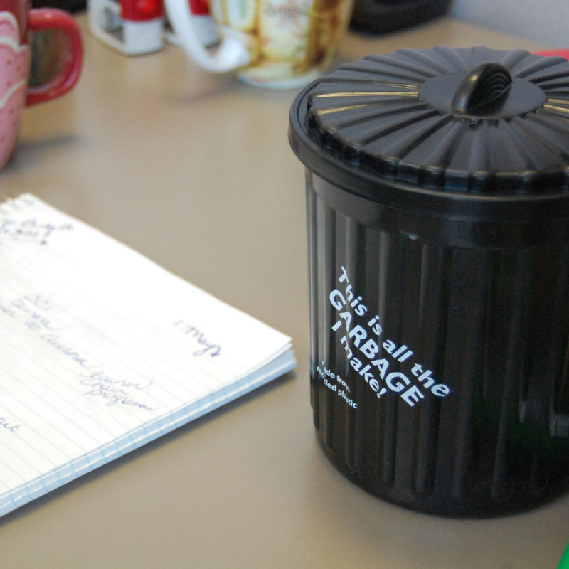 small recycling bin solutions for the office