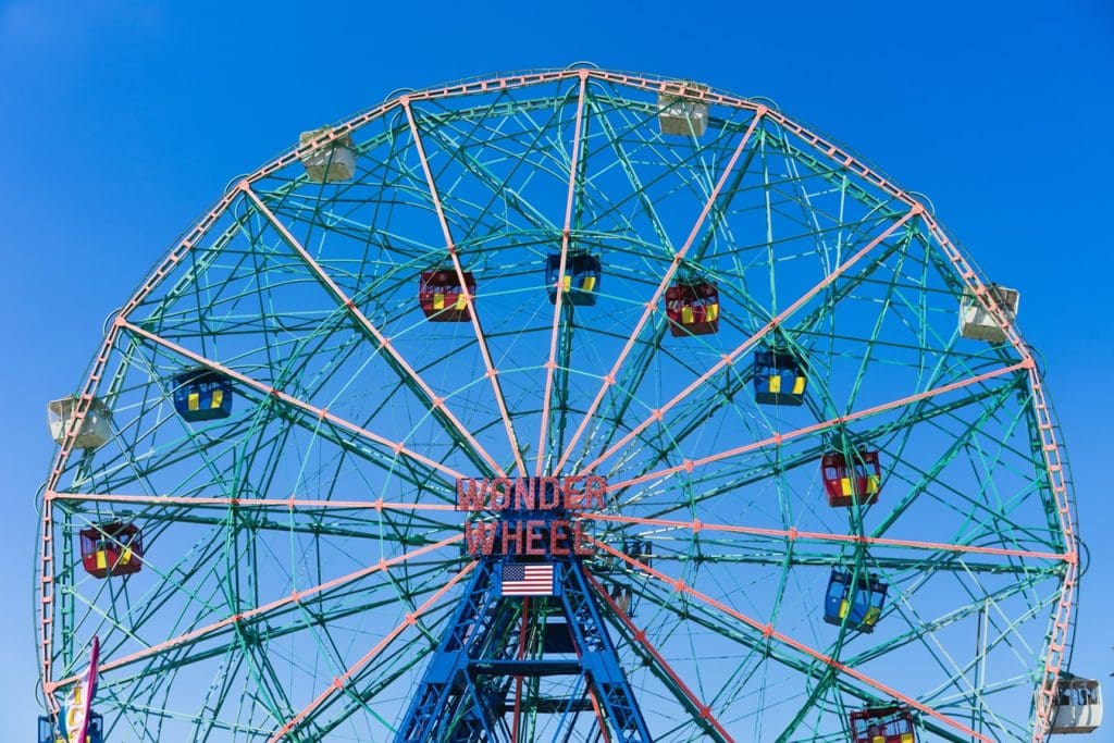 amusement park, ferris wheel