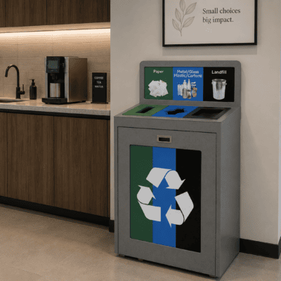 How to Choose the Right Recycling Bin Signage: A Research-Backed Guide for Facilities Managers